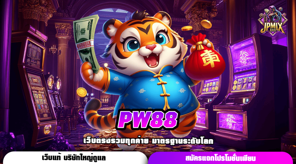 PW88 ทางเข้าหลัก Slot Update ใหม่ เปอร์เซ็นแตกสูง 90%